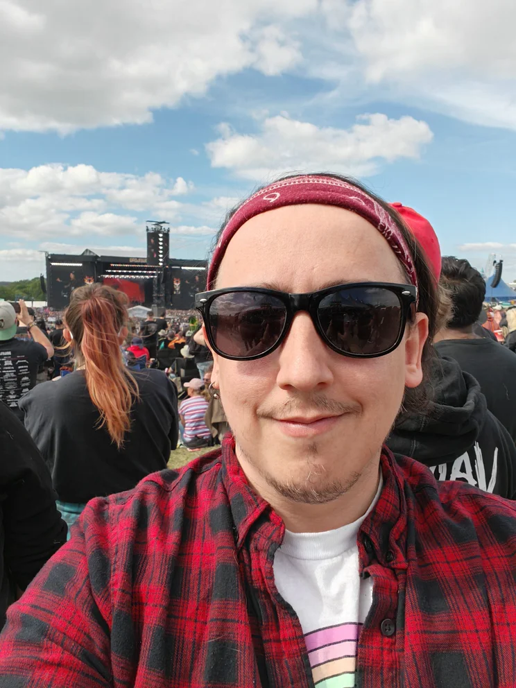 Selfie of author Ben Johnston