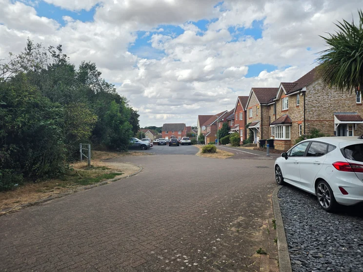 A close of houses