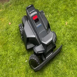 The Segway Navimow X430 robot lawnmower on a lawn