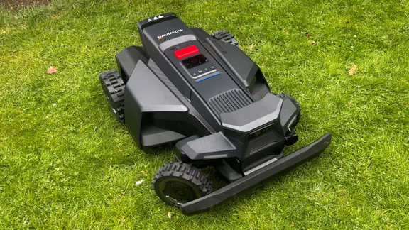 The Segway Navimow X430 robot lawnmower on a lawn