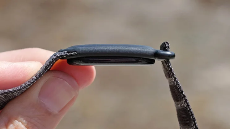 The Fitbit Air pictured from the side