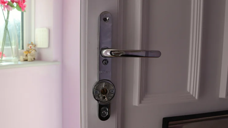The Ultion Nuki smart lock handle