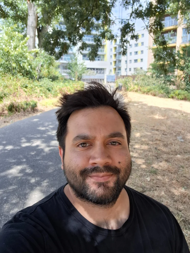 Selfie of author Simon Cocks