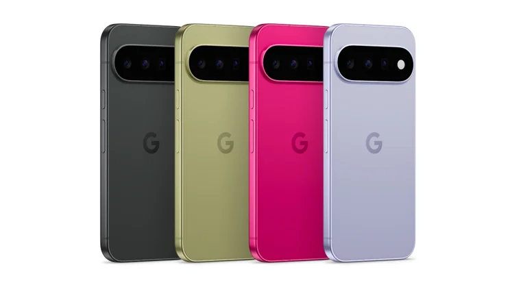 Google Pixel 11 in all four colours