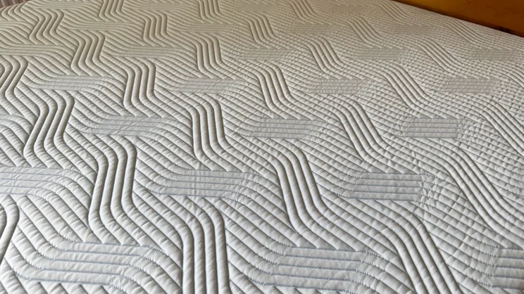 The surface of the Tempur Pro Plus SmartCool mattress