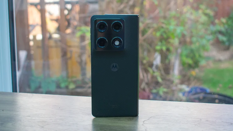 Motorola Razr Fold, folded, rear view