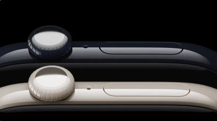 Apple Watch Series 12 in ceramic night blue and pearl white