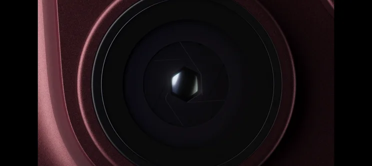 A close up photo showing the variable aperture on the iPhone 18 Pro's camera