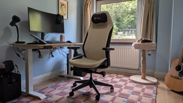 Secretlab Atlas review - wide shot of chair in home office