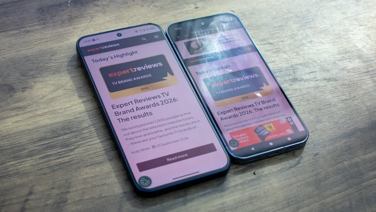 TCL P80 Ultra and Google Pixel 10 Pro side by side on a desk