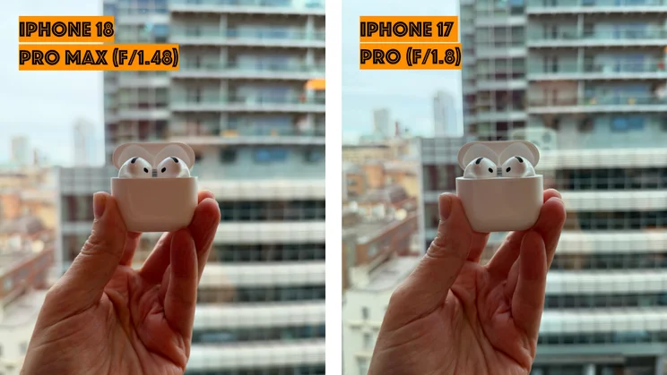 iPhone 18 Pro Max bokeh vs iPhone 17 Pro
