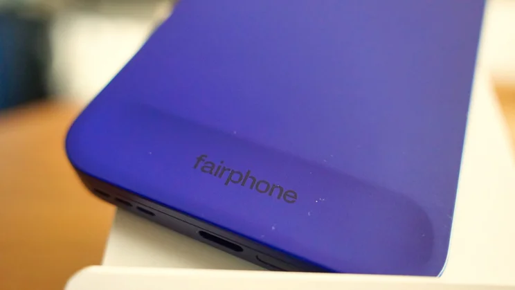 Fairphone 6 Plus logo on the rear